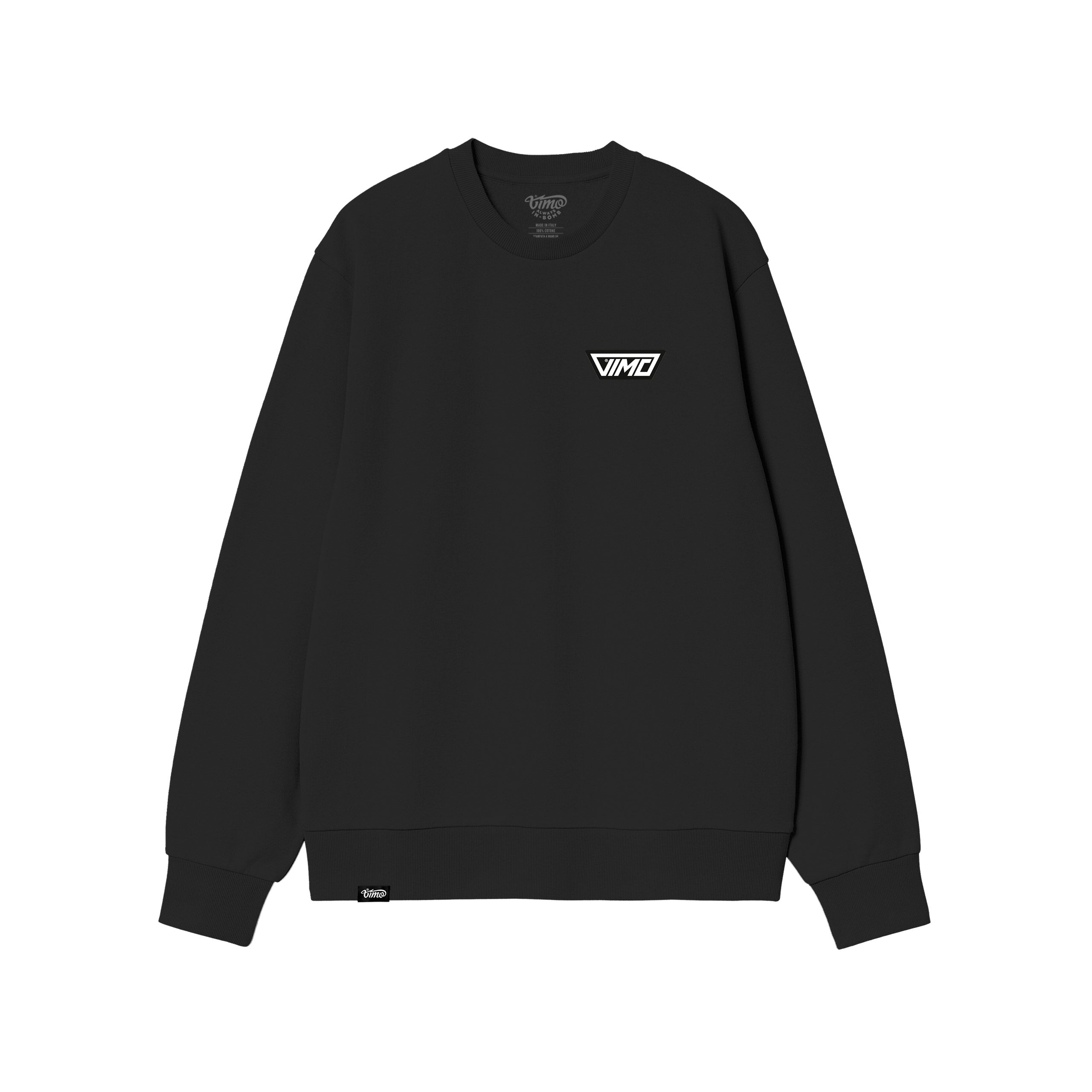B Wheels Sweatshirt Nero