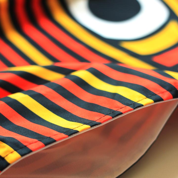 Short Basket 1002 Eye Lines Rosso