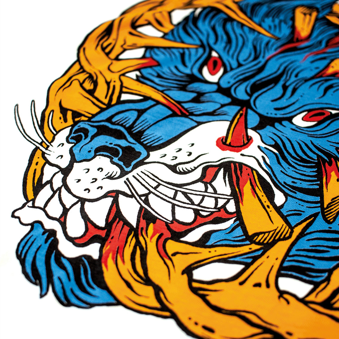 Kick Wolf Hoodie Tabacco