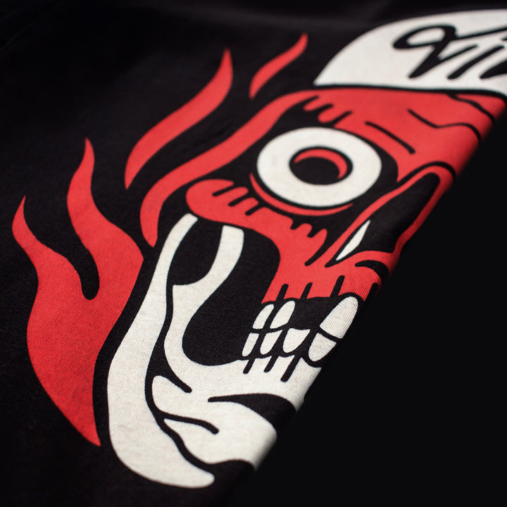 Wheels Sweatshirt Nero