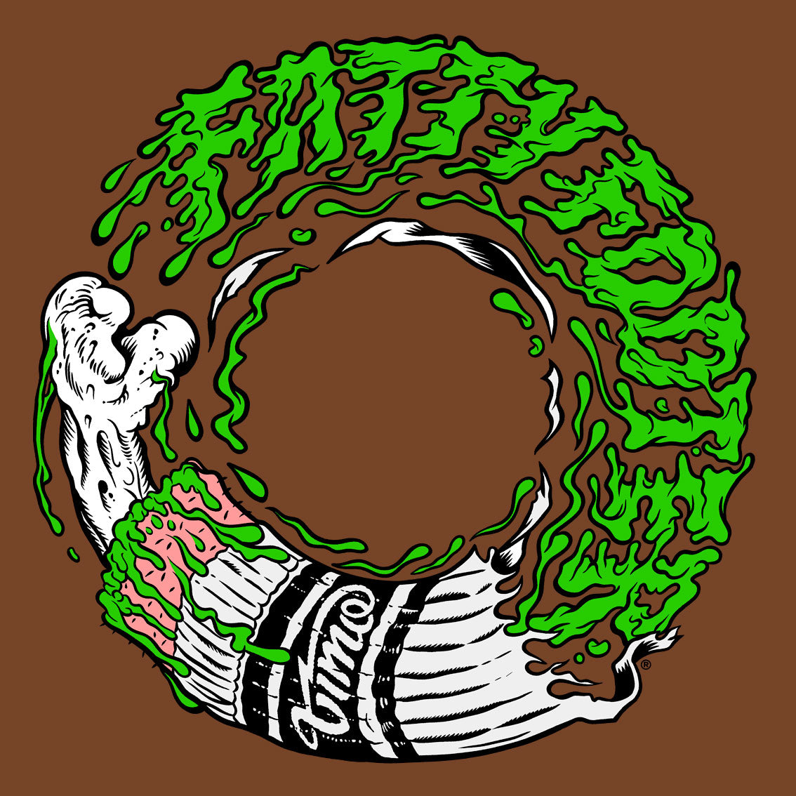 FattyFooter Sweatshirt Tabacco