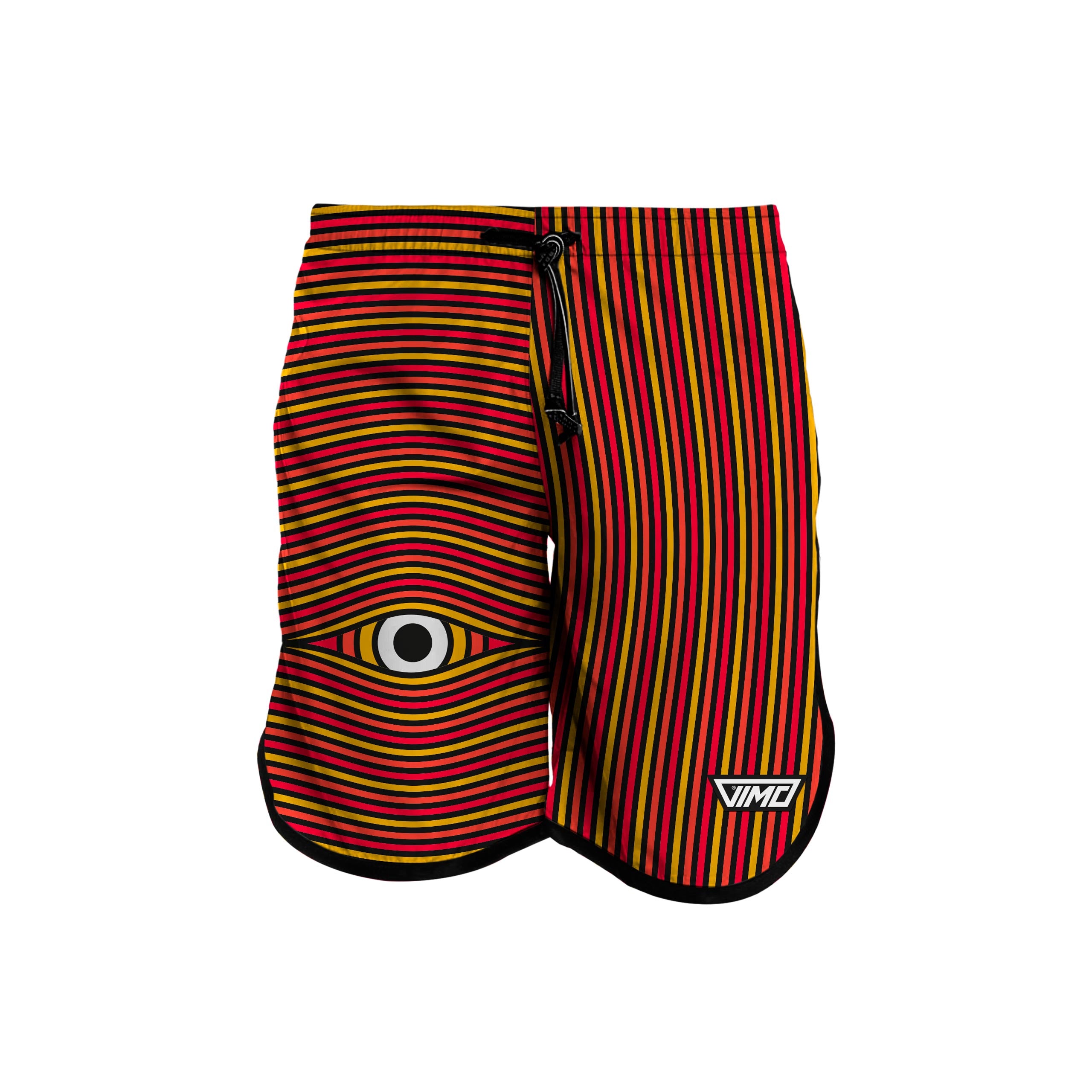 Short Basket 1002 Eye Lines Rosso