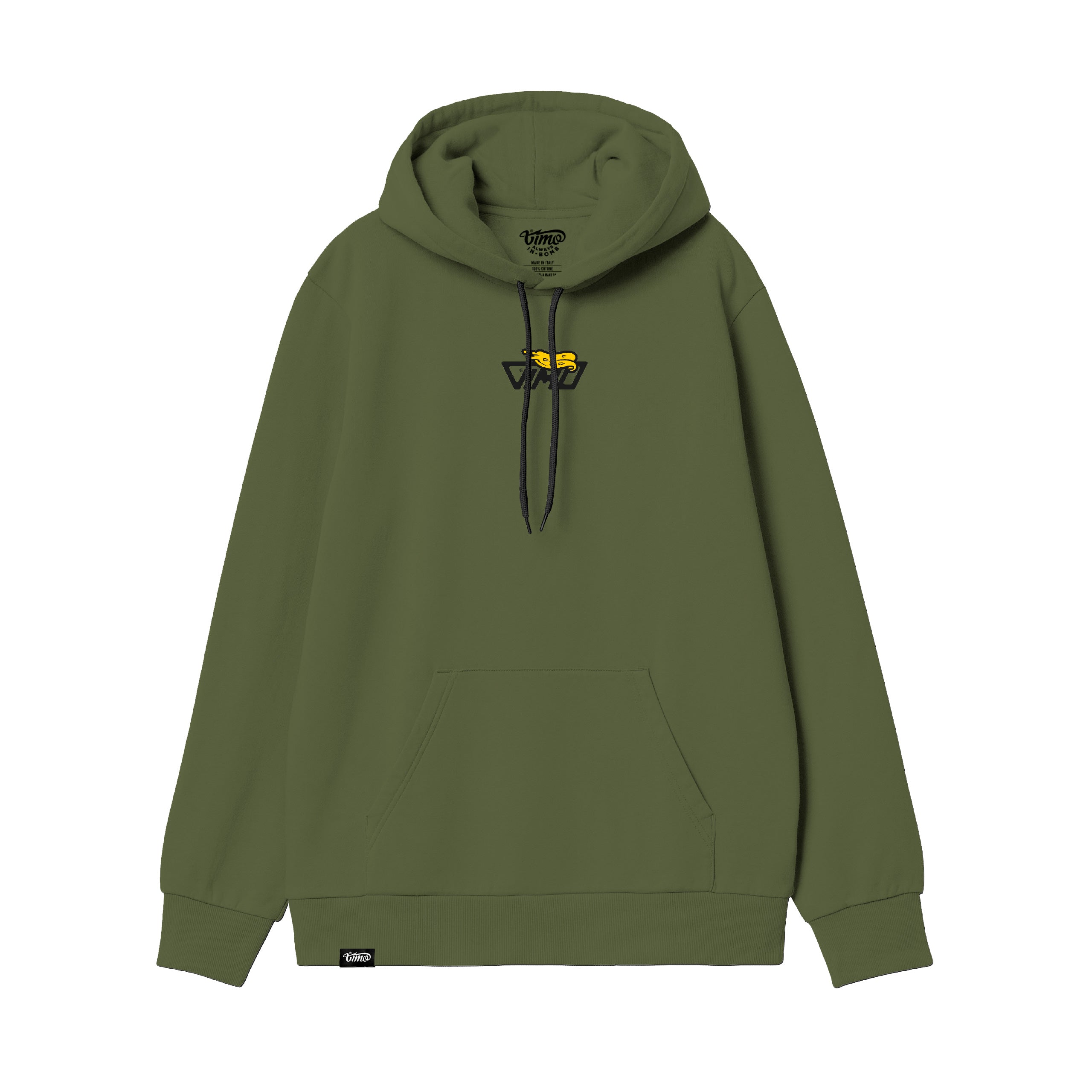 Fast Skull Hoodie Muschio