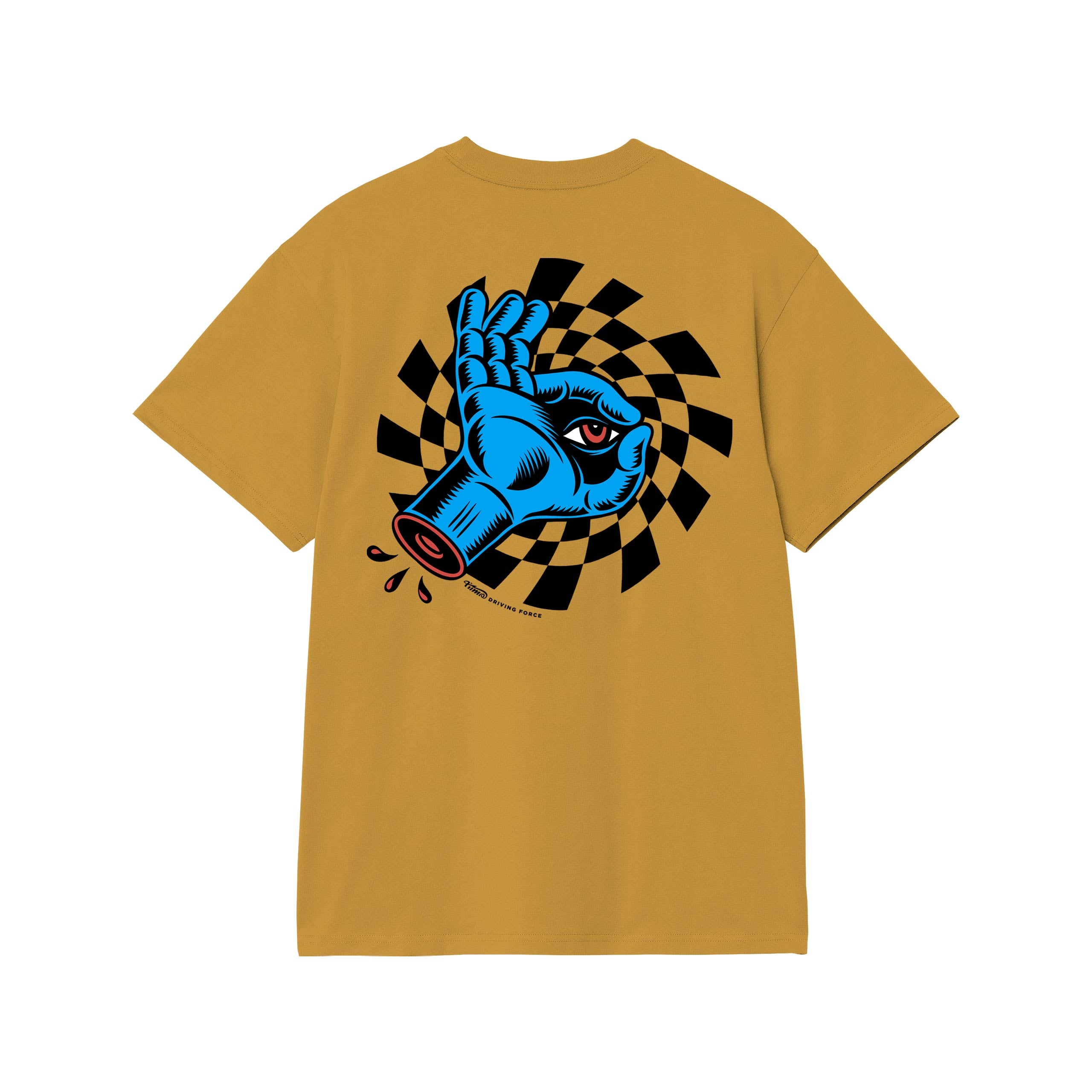 Hend Eye T-shirt Senape
