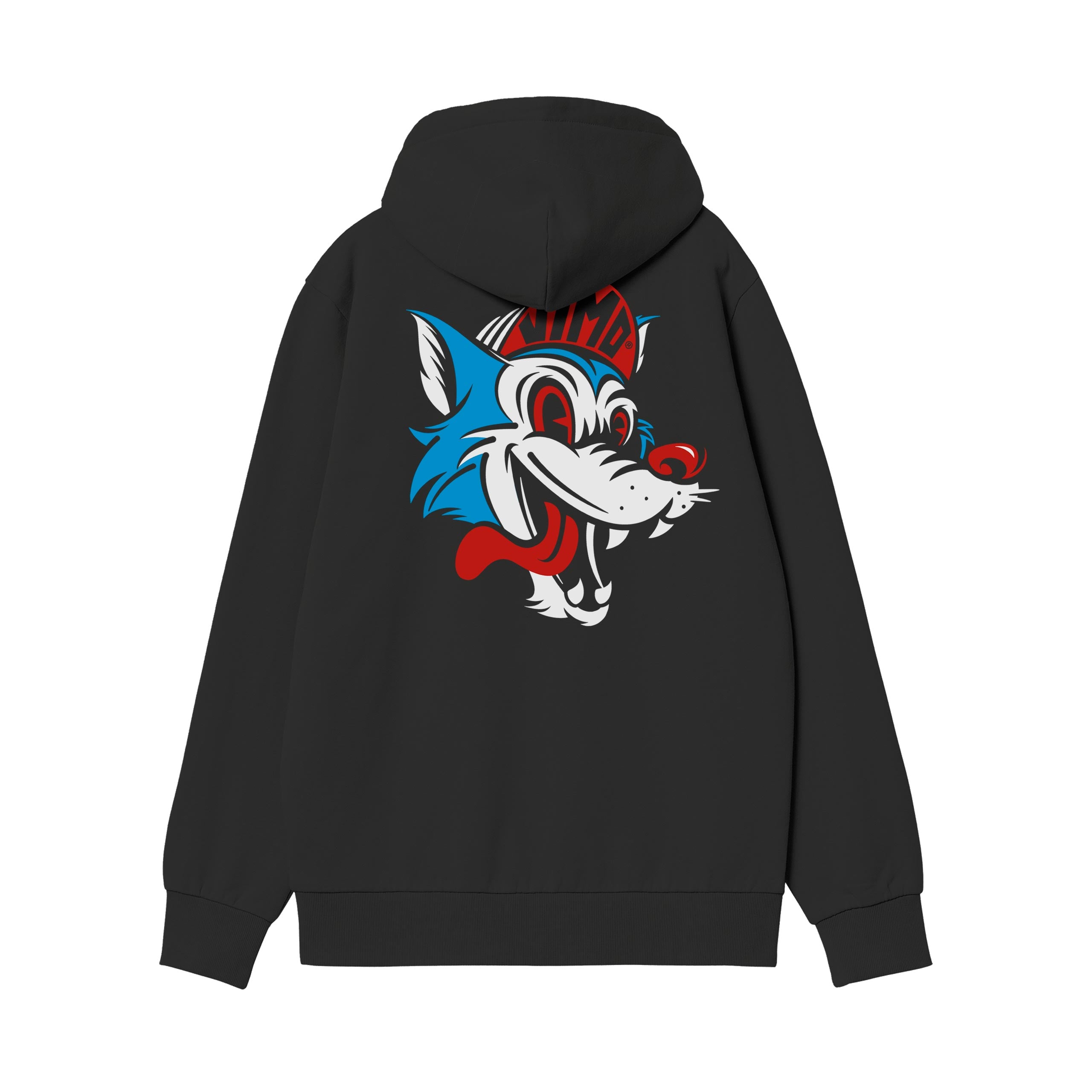 Heritage Wolf Hoodie Nero