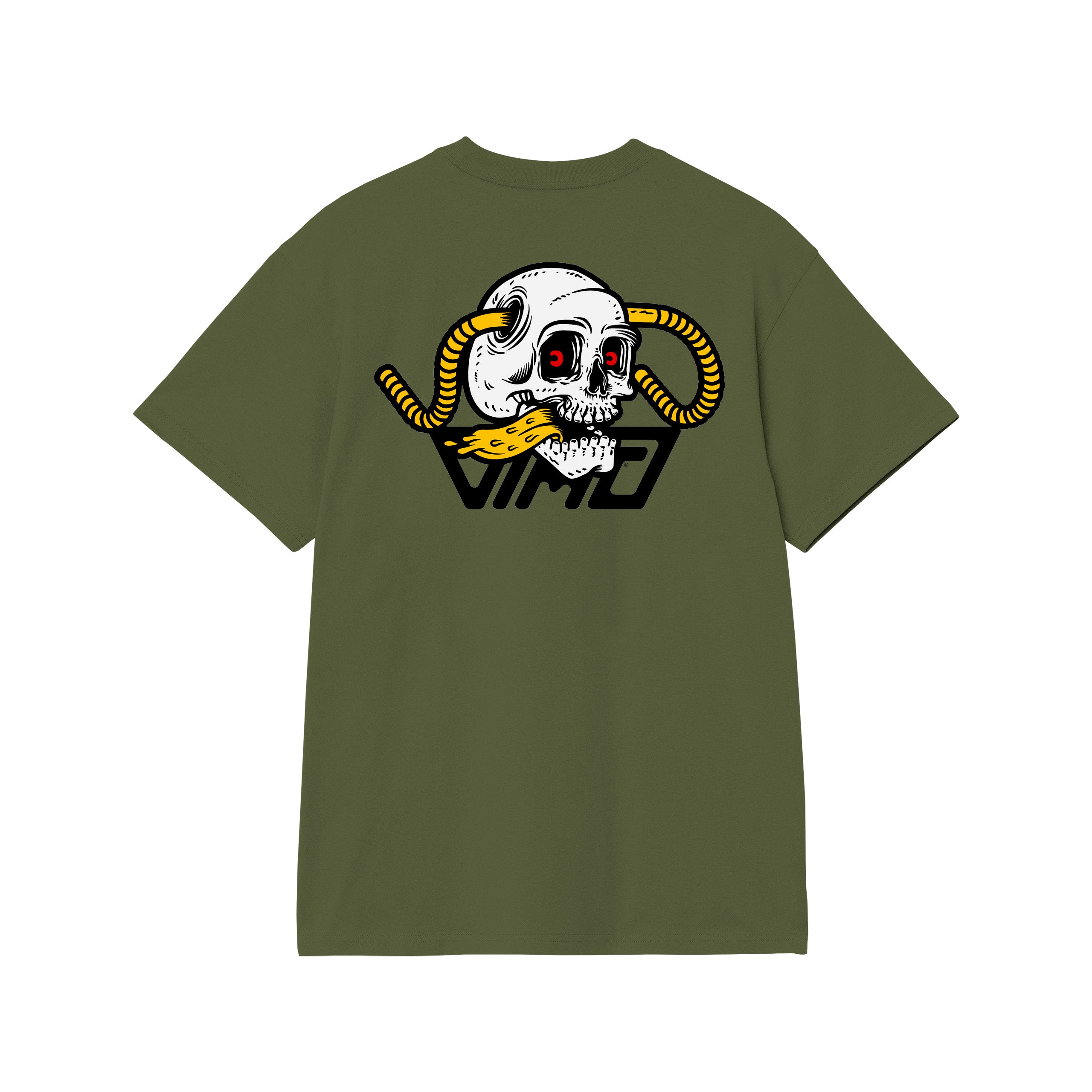 Fast Skull T-shirt Muschio