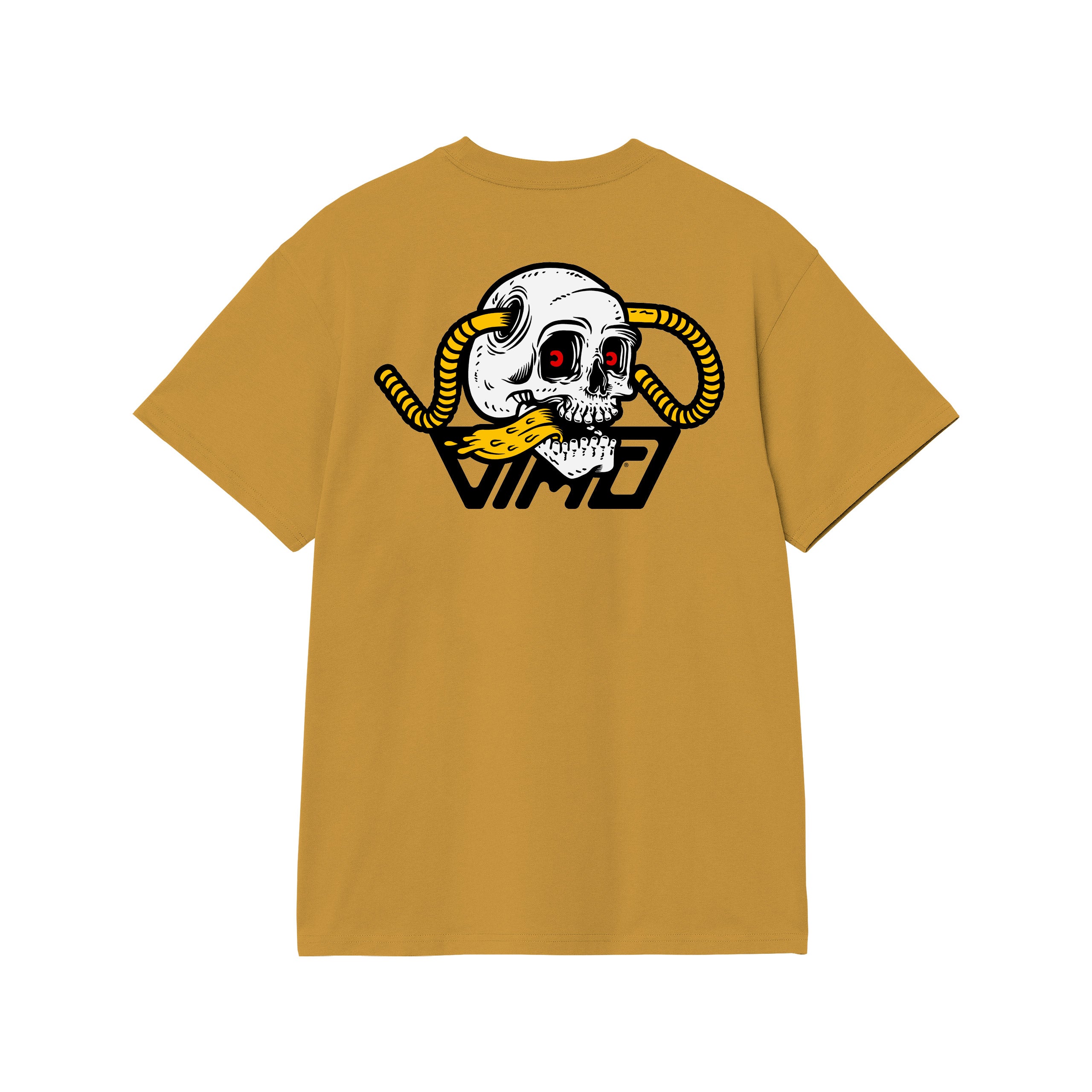 Fast Skull T-shirt Senape