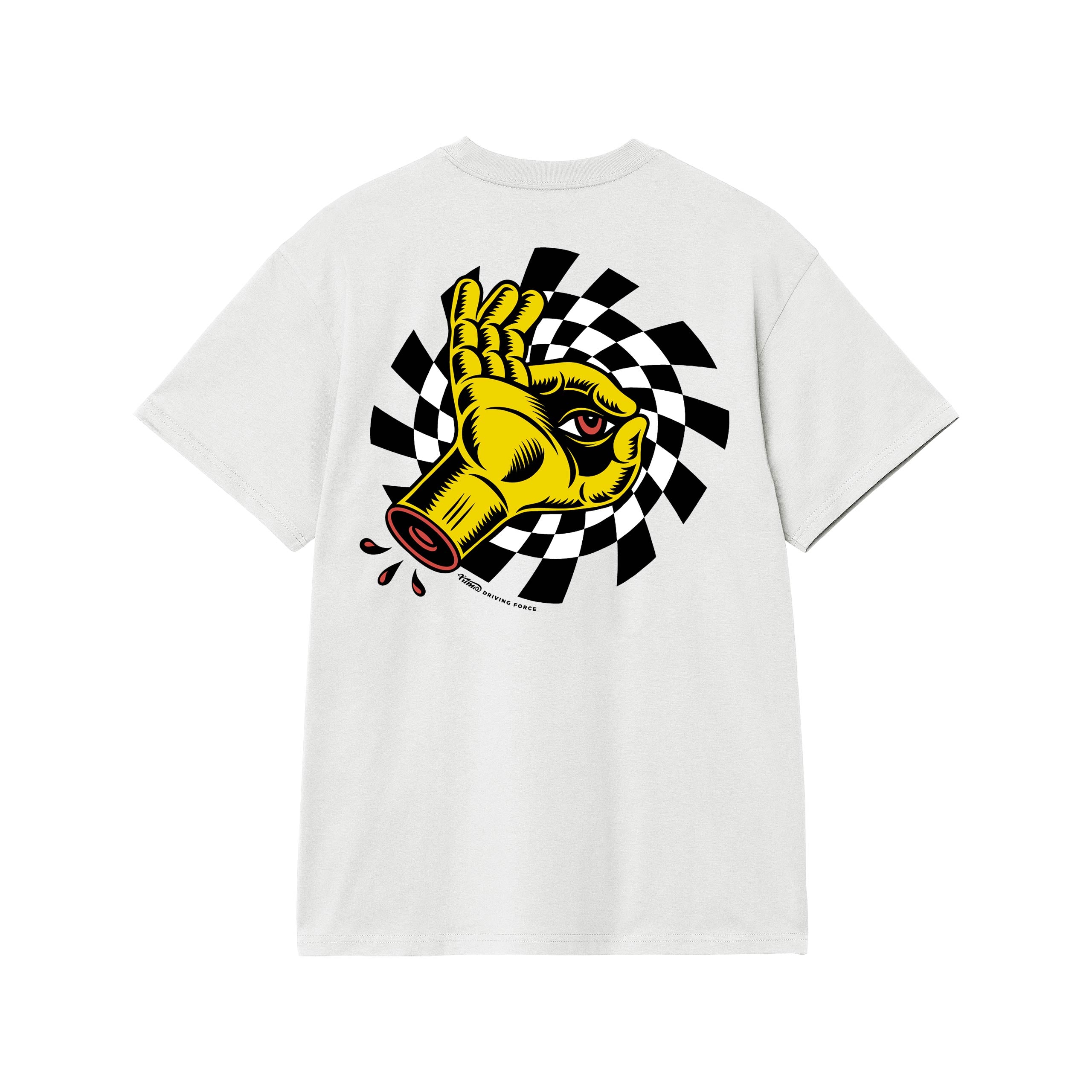 Hand Eyes T-shirt Panna