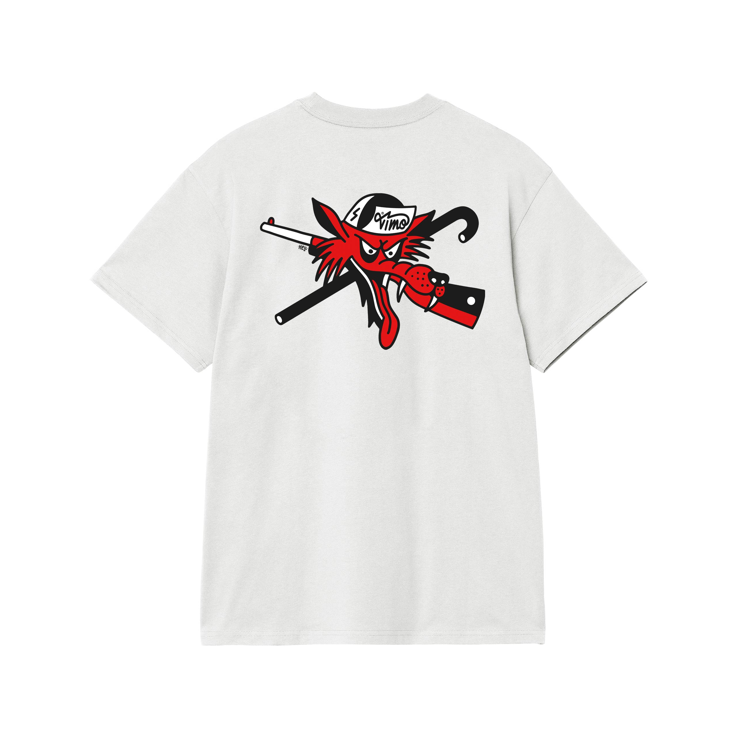 T-Shirt Vimo Wolf Panna
