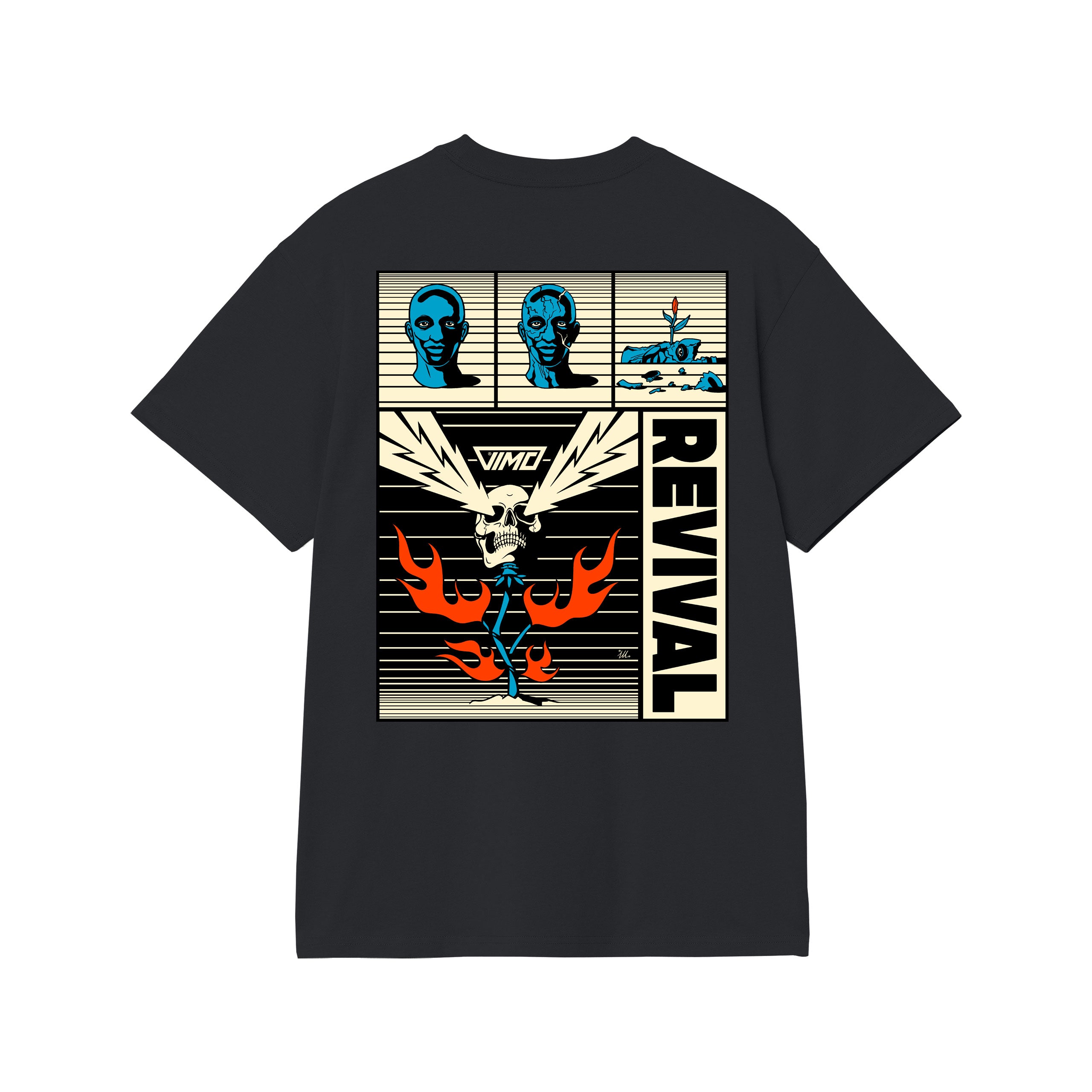 Revival T-shirt Nero