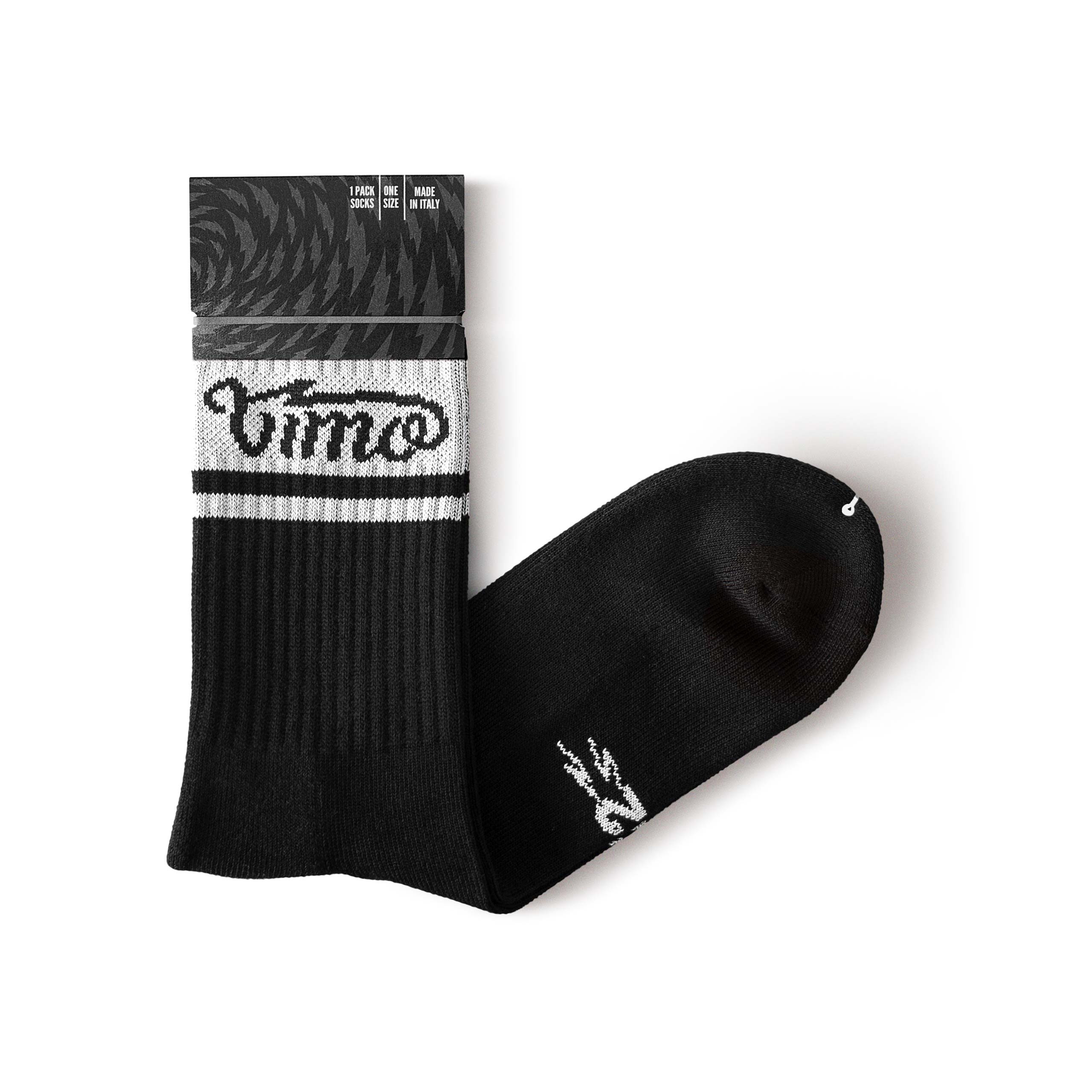 Vimo52 Socks Nero/Bianco