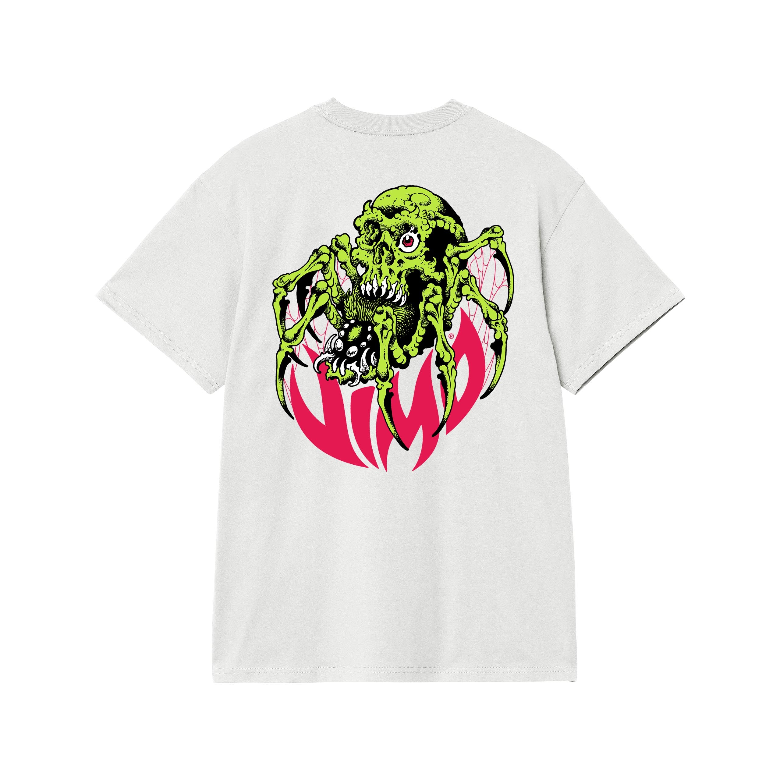 Spider Skull T-shirt Panna