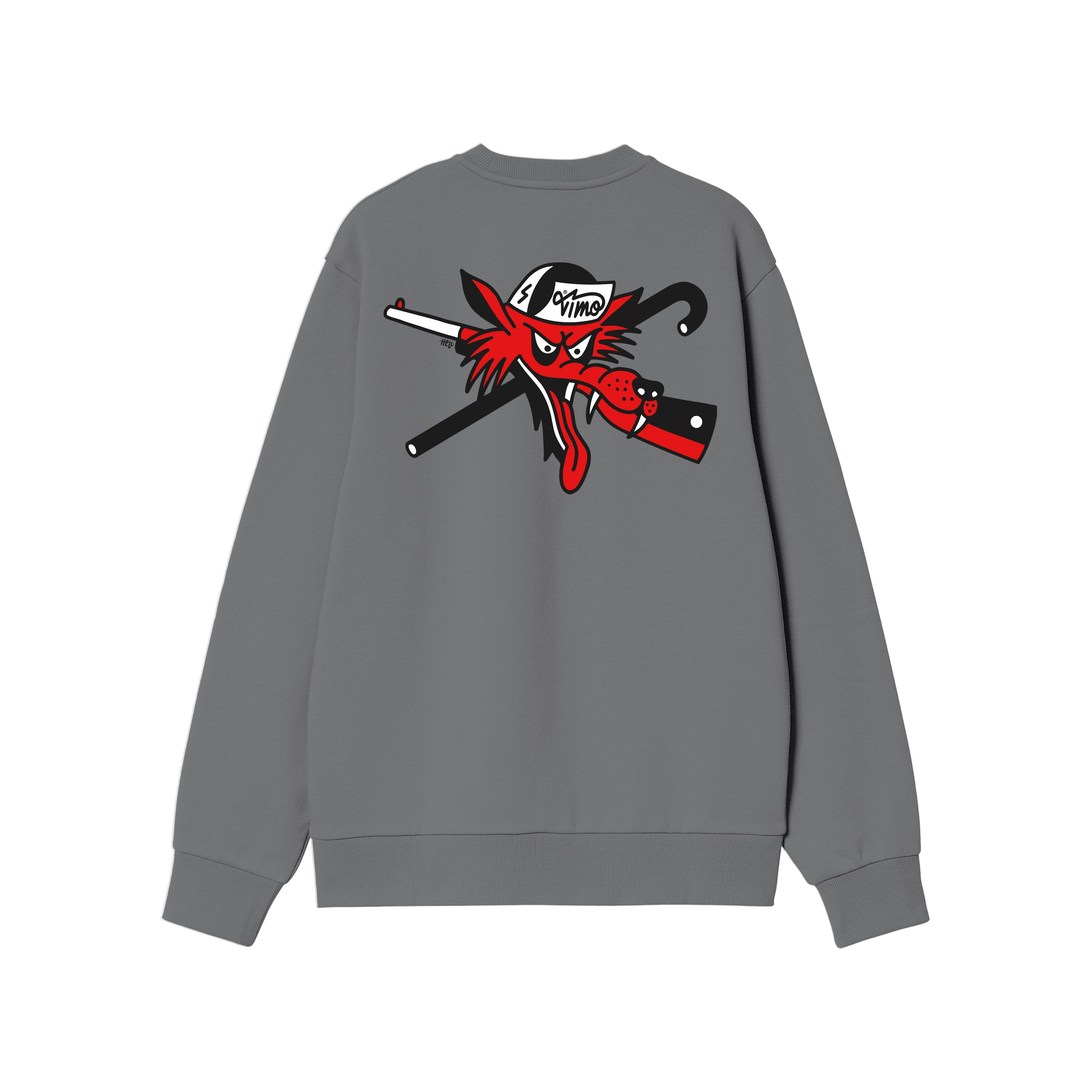 Vimo Wolf Sweatshirt Ferro
