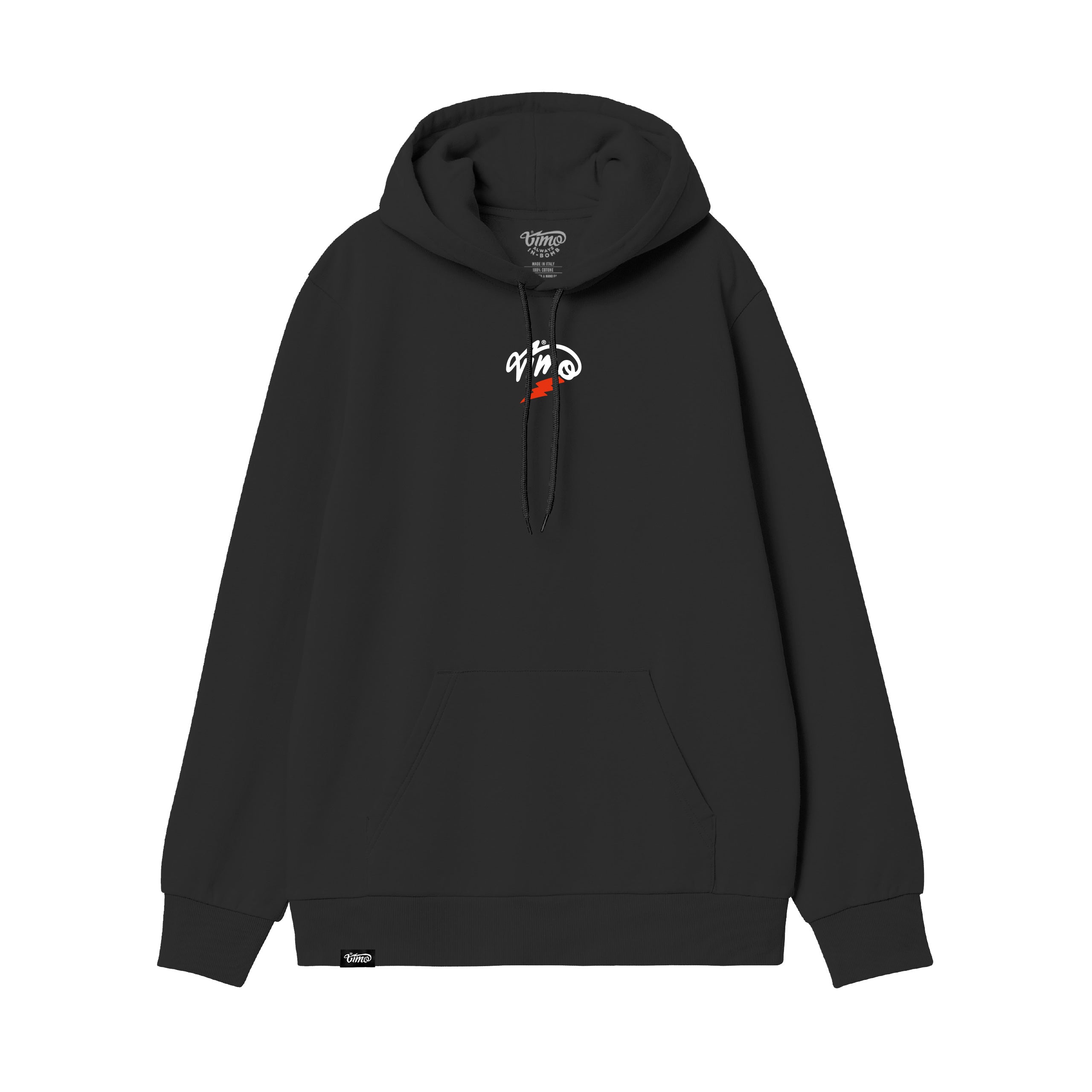 Vimo Wheels Hoodie Nero