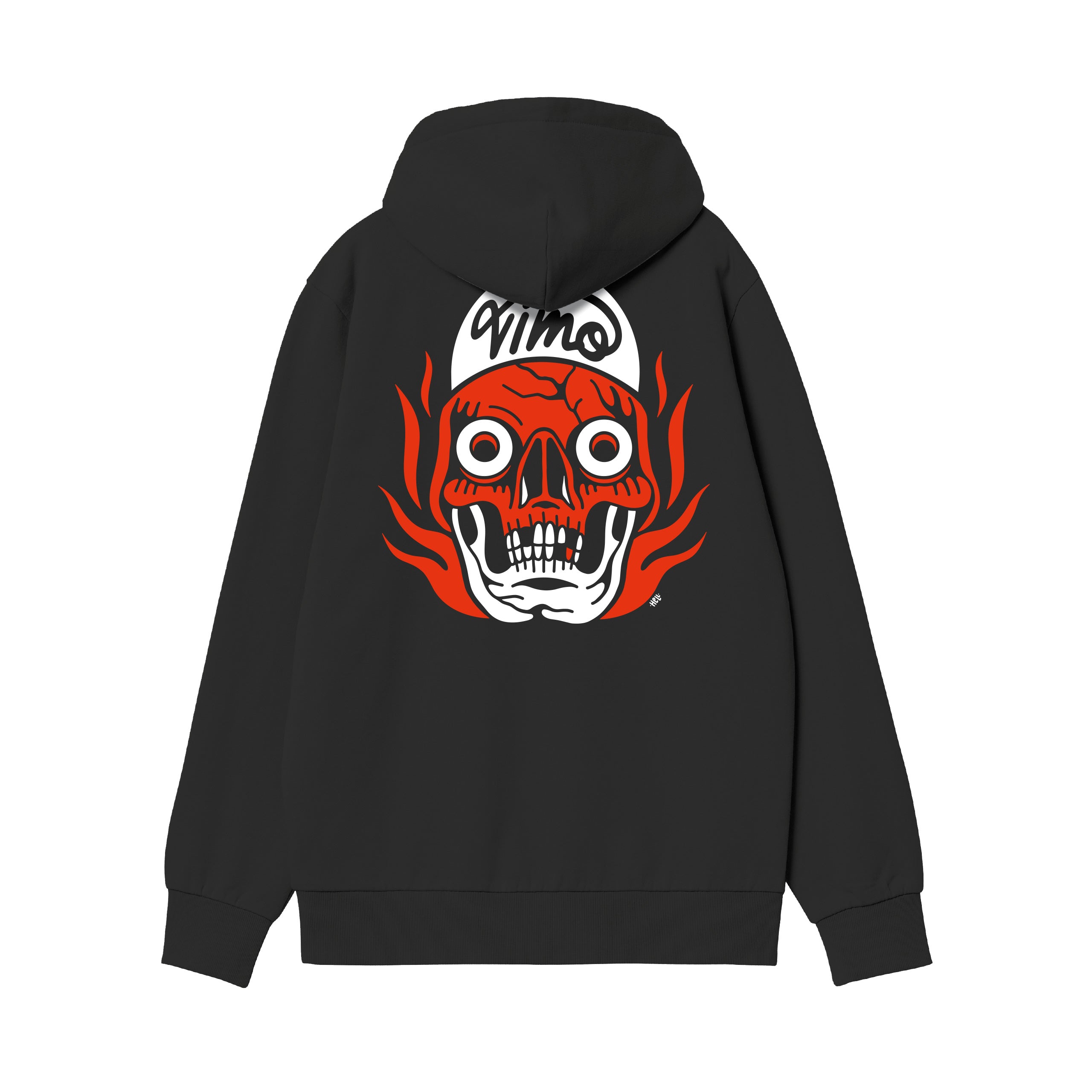 Vimo Wheels Hoodie Nero